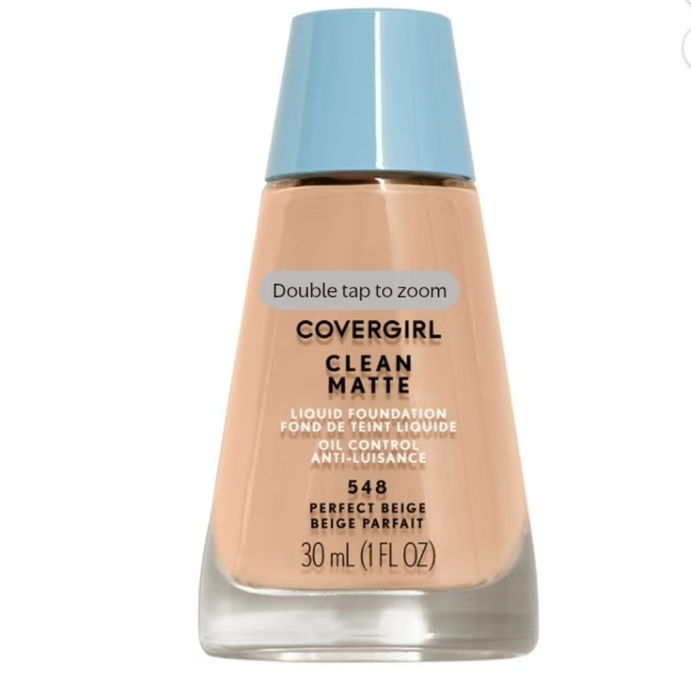 COVERGIRL Clean Matte Liquid Foundation 548 Perfect Beige 1 fl oz Liquid Fresh